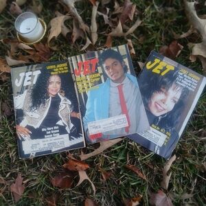 Vintage Jet Magazine Art Prints Set